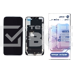 Дисплей Amperin для Apple iPhone XS Max в сборе с тачскрином (Soft Oled), черный, фото5