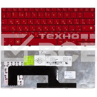 Клавиатура для ноутбука HP mini 700 1000 1100 красная