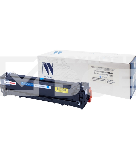 Картридж лазерный NVPrint совместимый HP CF211A/CE321A/CB541A/Canon 716/731 Cyan для LaserJet Color Pro / Canon i-SENSYS (1600k)