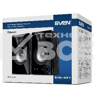 Колонки SVEN АС SPS-621, черный (28 Вт, Bluetooth)