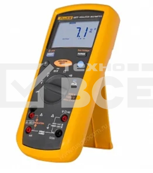 Мультиметр FLUKE 1577цифровая 1000мАДиод тест черный, желтый 0,624кг