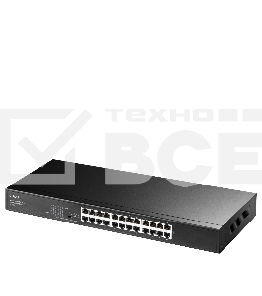 Коммутатор Cudy GS1024E (L2) 24x1Гбит/с настраиваемый