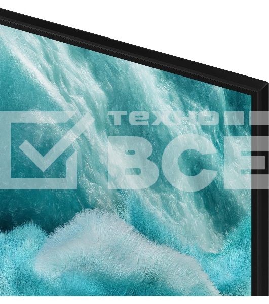 Телевизор Samsung 55' QE55Q7FAAUXRU черный QLED 4K UHD 100Hz Smart TV