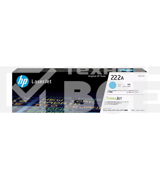 Тонер-картридж HP 222A Cyan Toner