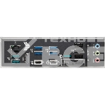 Материнская плата ASUS TUF GAMING X870E-PLUS WIFI7, AM5, AMD X870E, 4xDDR5, 4xSATA, 4xM.2, 1xPCIe 5.0 x16, 1xPCIe 4.0 x4, 1xPCIe 3.0 x1, 1xHDMI, 1x2.5Gb LAN, Wi-Fi 7, Bluetooth 5.4, 2xUSB-C 40Gbps, 3xUSB-A 10Gbps, 4xUSB-A 5Gbps, 4xUSB-A 2.0, 3x3.5 мм, 7.1, ATX, фото9