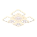 Светильник Ambrella light FA289/4+4 WH белый 176W 820*820*120 (ПДУ РАДИО 2.4G), фото4