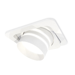 Комплект встраиваемого поворотного светильника Ambrella light XC7658082 SWH/FR белый песок/белый матовый MR16 GU5.3 (C7658, N7141)