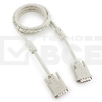 Кабель DVI-D dual link Gembird/Cablexpert CC-DVI2-6C, 25M/25M, 1.8м, экран, феррит.кольца, пакет, фото 1