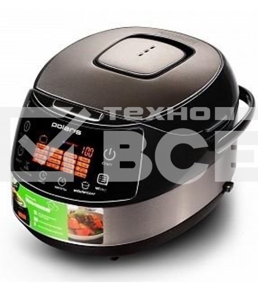 Мультиварка Polaris PMC 0517AD 5л 860Вт серебристый/черный