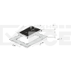 Панель варочная Maunfeld EVCE.292-BK ДОМИНО, ЧЕРНОЕ стекло, фото2