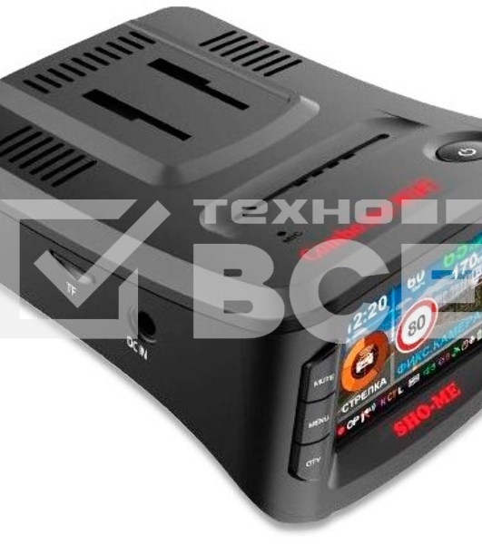 Видеорегистратор с радар-детектором Sho-Me Combo №1 WiFi GPS ГЛОНАСС