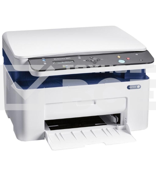 МФУ лазерный Xerox WorkCentre 3025BI (WC3025BI#), A4, ч/б, печ. до 20 стр/мин., скан. до 17 стр/мин. (ч/б) 4 стр/мин. (цвет), 1200 x 1200 dpi (печать) 600 x 600 dpi (скан.), Wi-Fi, USB, Air Print