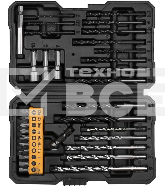 Набор оснастки Deko DH33 (065-0522) (33пред.) для шуруповертов/дрелей