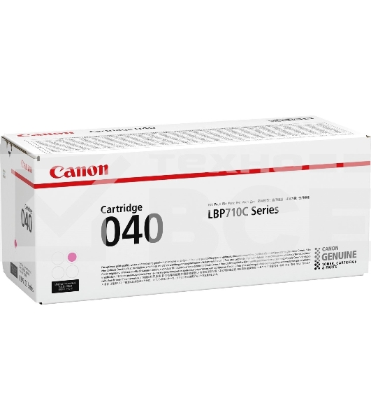Картридж лазерный Canon Cartridge 040M (0456C001) пурпурный (5400 стр.) для Canon LBP710Cx/712Cx