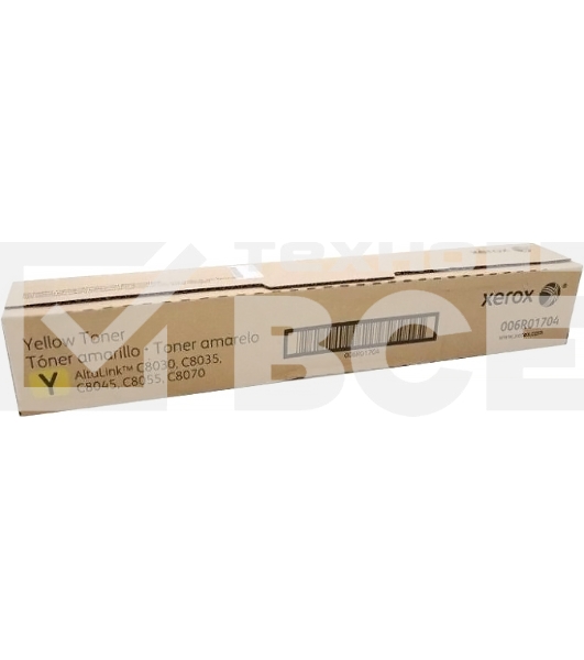 Картридж лазерный XEROX AltaLink C8030/35/45/55/70 желтый (15,0K)