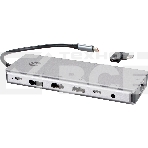 Usb концентратор TypeC -->(2HDMI+DP)4K*60Hz+3USB3.0+TC+USB2.0+RJ45+SD+TF+PD+audio+TCадаптер, фото3