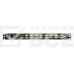 Переключатель KVM 16-портовый IP с ЖК-дисплеем Slideaway/ATEN SINGLE RAIL 16P PS/2-USB LCDKVMP 17INCH WIH IP, фото 1