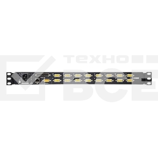 Переключатель KVM 16-портовый IP с ЖК-дисплеем Slideaway/ATEN SINGLE RAIL 16P PS/2-USB LCDKVMP 17INCH WIH IP