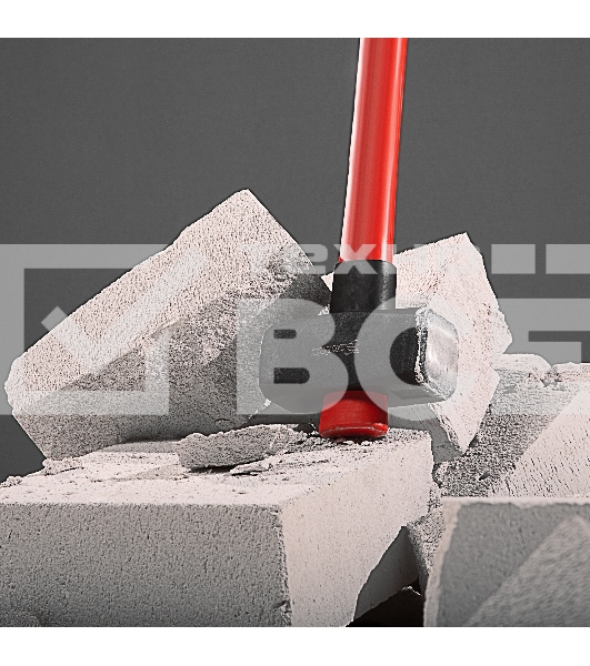 Кувалда Matrix 3000г фибергласовая обрезиненная рукоятка master