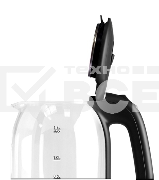Чайник Blackton Bt KT1823G Белый-Бежевый Мощность1500Вт, Максимальный объем 1.8л
