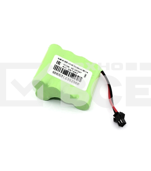 Аккумулятор Ni-Mh 6V 2400 mAh AA Row разъем SM (1+4)