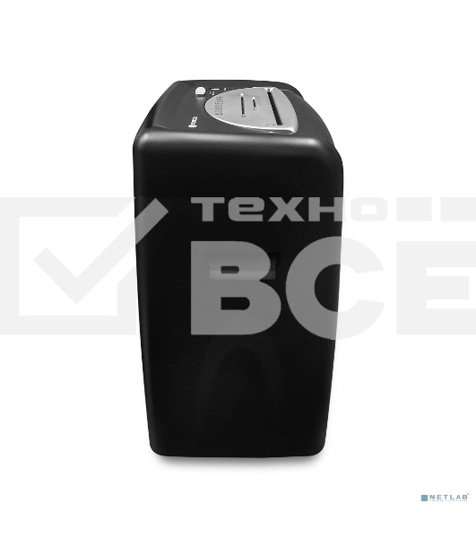 Шредер ГЕЛЕОС УМ30-2 (DIN P-2) фрагмент 5,8мм, 22 листа (70гр./м²), 30 литров, Уничт.скобы,скрепки,пл.карты,CD