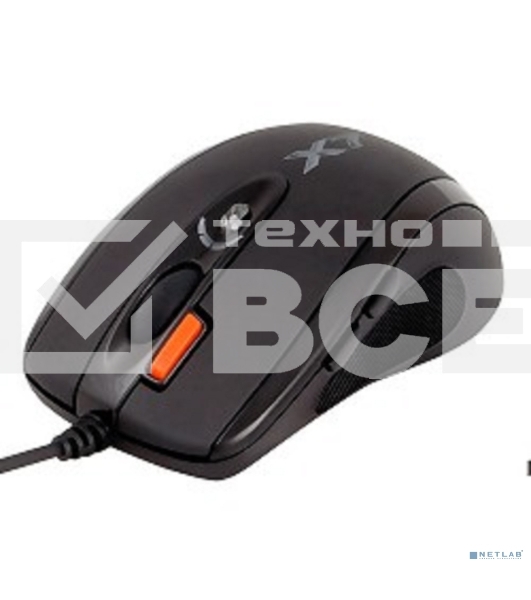 Мышь проводная A4Tech X-710MK черный, 2000 dpi, USB, кнопки - 7
