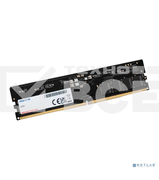 Оперативная память ADATA, DDR5, 8GB (1x8GB), 5600MHz, CL46, UDIMM