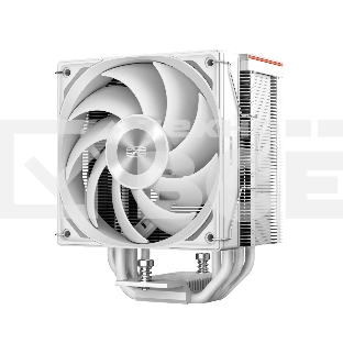 Кулер для процессора PCCooler RZ500 белый 120мм алюминий+медь 2200rpm 32db 4-pin 250W 155мм