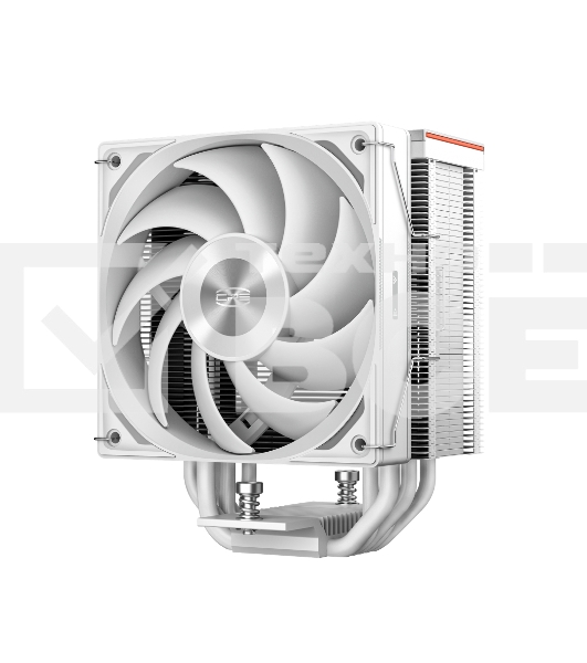 Кулер для процессора PCCooler RZ500 WH (250W, 4-pin PWM, 155mm, Al/Cu, 5x6mm, 1x120mm, 86.73CFM, 32dBA, 2200RPM, S: 1851/1700/1200/115X, AM5/AM4, white)
