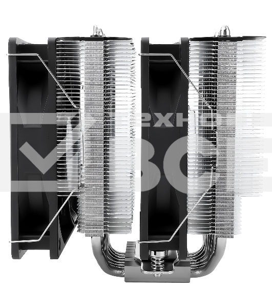 Устройство охлаждения(кулер) Thermalright Phantom Spirit 120 SE Soc-AM5/AM4/1151/1200/1700 черный 4-pin 25.6dB Al+Cu 765gr Ret (PS120-SE)