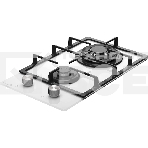 Варочная поверхность MONSHER MGG 33 Blanc, газ, High-Tech, 30 см, автоматический электроподжиг, газ-контроль, форсунки под сжиженый газ, SABAF конфорки, чугунные решетки, цвет белый, фото4