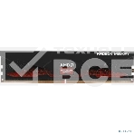 Оперативная память AMD Radeon R5, DDR5, 8GB (1x8GB), 4800MHz, CL40, DIMM, с радиатором, черный/красный, фото2