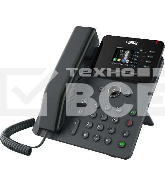 Телефон IP Fanvil V61G черный