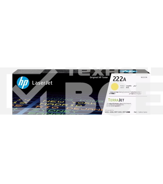 Тонер-картридж HP 222A Yellow Toner