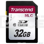 Флеш карта промышленная SecureDigital 32Gb Transcend 10M, Class 10 MLC, темп. режим от -25 до +85, фото 1