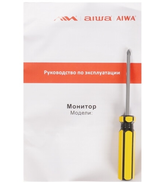Монитор 23.8' Aiwa MD2410 IPS 1920x1080, 180 Гц, 1 мс, 16:9, 300 кд/м², 2xHDMI 2.0, DP, 3.5 Jack, динамики (2x2 Вт), HDR10, FreeSync, G-Sync Compatible, черный