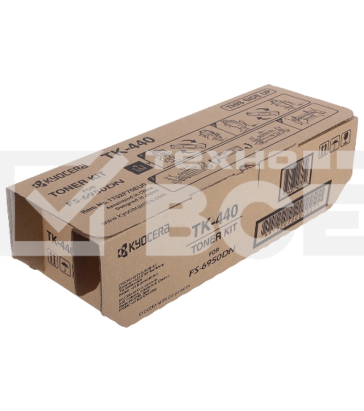 Картридж лазерный Kyocera-Mita TK-440 черный для FS-6950DN 15000стр.