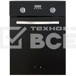 Духовой шкаф LEX EDP 4590 BL Matt Edition  объем 55л, LED таймер, 9 функций, встраиваемый, фото2