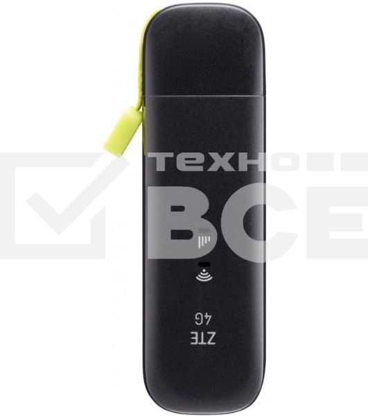 Модем 2G/3G/4G ZTE MF79RU USB Wi-Fi Firewall +Router внешний черный