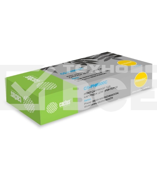 Картридж лазерный Cactus CS-PH6600C (106R02233) голубой (6000 стр.) для Xerox Phaser 6600 /WorkCentre 6605