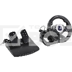 Руль SVEN GC-W500 (педали, вибро, скоба, лепестки, D-pad, 10 кл, резин. вставки, PC/Xinput), фото20