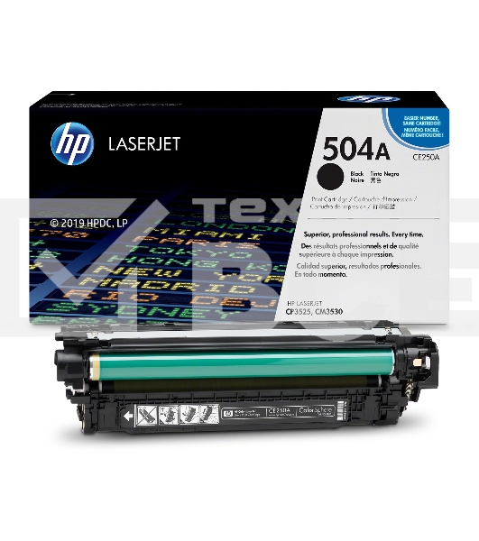 Картридж лазерный HP CE250A черный для CLJ CM3530/CP3525 5000стр.