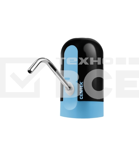 Помпа электрическая Centek CT-3000 черный <1.2л/мин> 5Вт, 1 насос, Li 1200 мАч, USB зарядка, LED