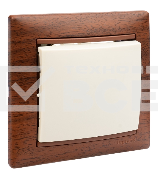 Выключатель Legrand 774301 Valena простой 10 Ax (слоновая кость)