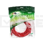 Патчкорд литой 'Aopen' UTP кат.5е 15м красный , фото 1