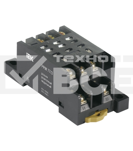 Разъем РРМ 78/3 ИЭК RRP20D-RRM-3