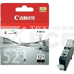 Картридж струйный CLI-521Bk (2933B004) черный (9 мл.) для Canon Pixma iP3600, 4600, MP540,MP620, MP630, MP980, фото6