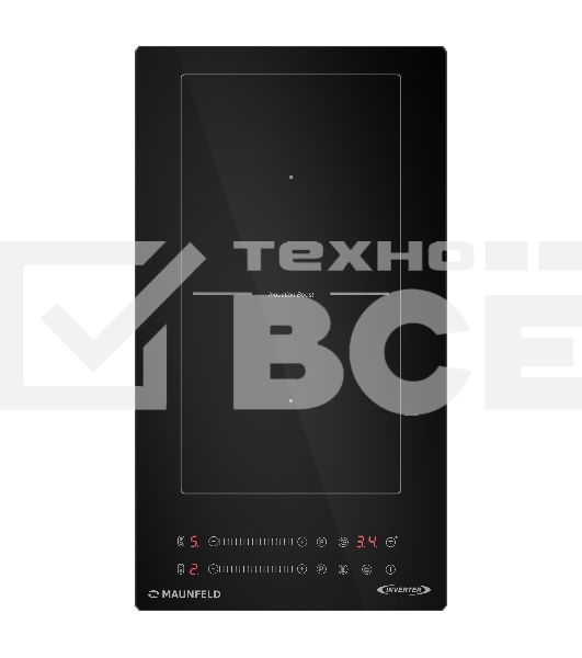 Индукционная варочная панель Maunfeld CVI292S2BBK Inverter