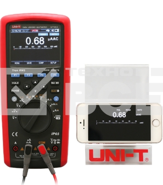 Промышленный цифровой мультиметр UNI-T UT181A с записью изменений